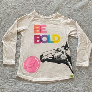 John Deere “Be Bold” horse shirt